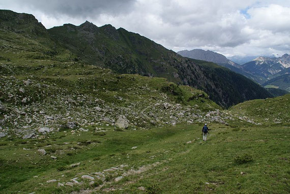 Abstieg über die Luggauer Böden
