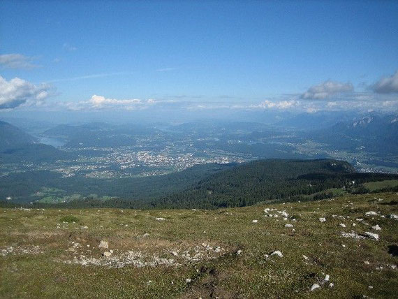 Blick auf Villach