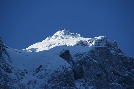 Der Mangartgipfel im Zoom