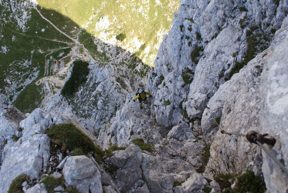 Blick zurück zum Pass