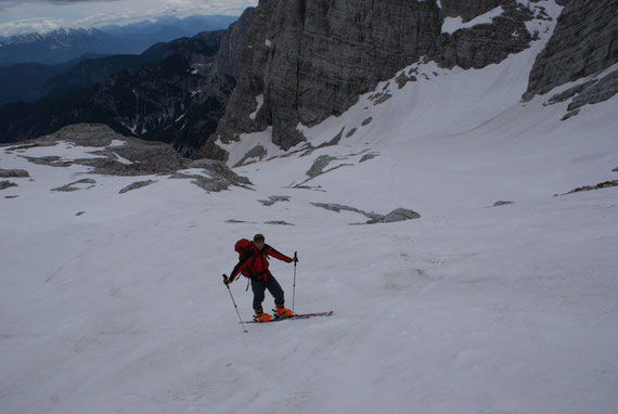 Schon im Aufstieg zum Punkt 2289m