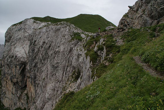 Knapp unterm Hochalpljoch