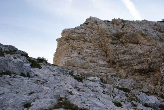 Der erste Aufschwung nach dem Luknja Pass