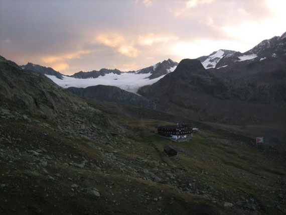 Blick zurück zur Verngathütte