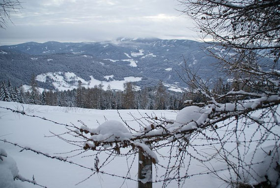 Blick hinüber zur Gerlitzen