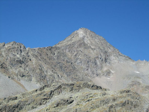 Der Glödis (3206m) aufgenommen am Weg von der Lienzer Hütte zur Gößnitzscharte