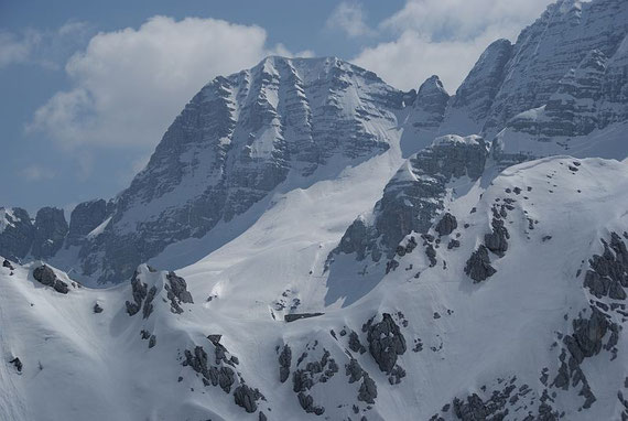 Vom Col Delle Erbe hat man einen wunderschönen Blick hinüber zum Fenster