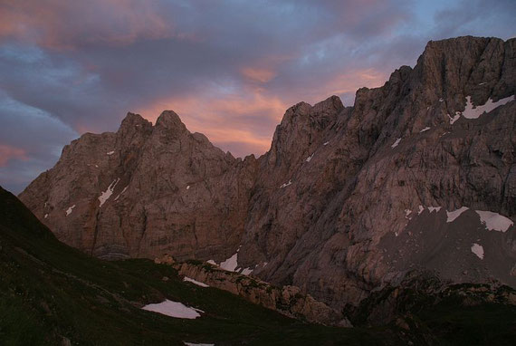 Kurz nach Sonnenuntergang, eine unglaubliche Kulisse