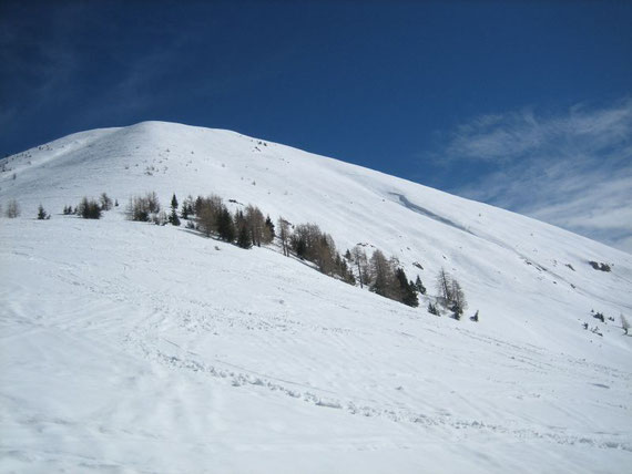 Die Westschulter/ Südflanke des Kosiaks