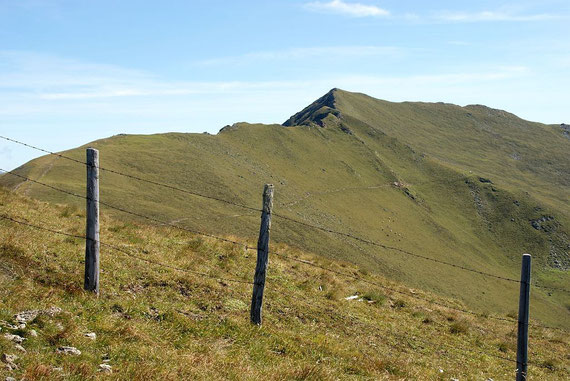 Der Weg hinüber zum Klomnock