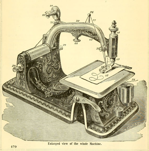 ELLIPTIC SEWING MACHINE COMPANY Fiddlebase Unique Arch Sewing Machine Company Philadelphia Pa ELLIPTIC SEWING MACHINE COMPANY Fiddlebase Unique Arch Sewing Machine Company Philadelphia Pa