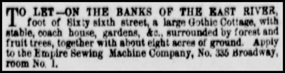 April 1861 - 335 Broadway N.Y.