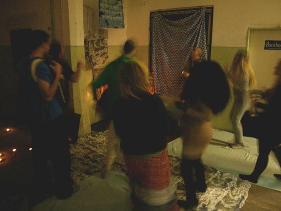 Krsna Spaceship Party travels around the world