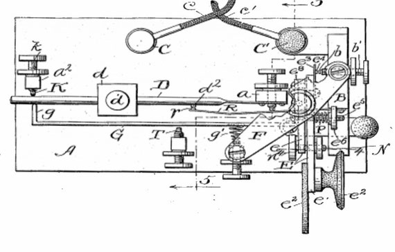 Brevetto con evoluzione e semplificazione del Mecograph No.03 denominato "Coust Reduce" .