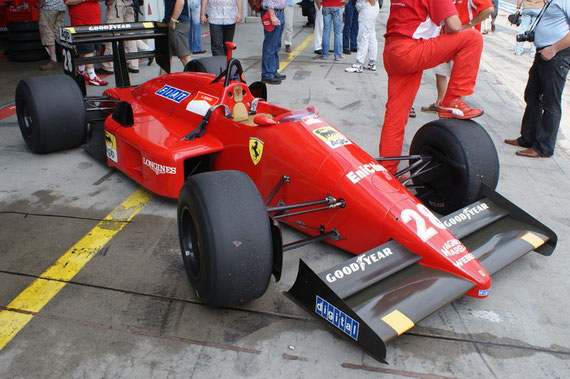Ferrari F1-87 '87 - by Alidarnic (Modena Trackdays 2009)