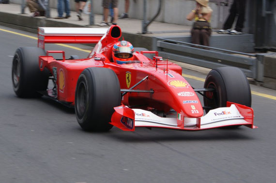 Ferrari F2001 '01 - by Alidarnic (Modena Trackdays 2009)