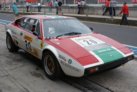 Ferrari Dino 308 GT-4 Racing - by Alidarnic (Modena Trackdays 2009)