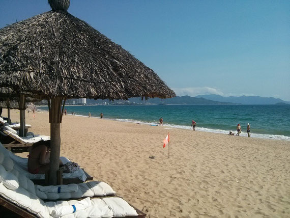 Nha Trang Beach am 25. März 2016