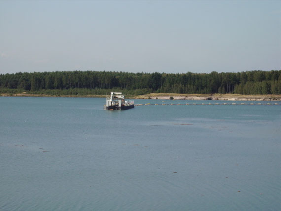 Silbersee II Saugbaggerschiff "Sythen"