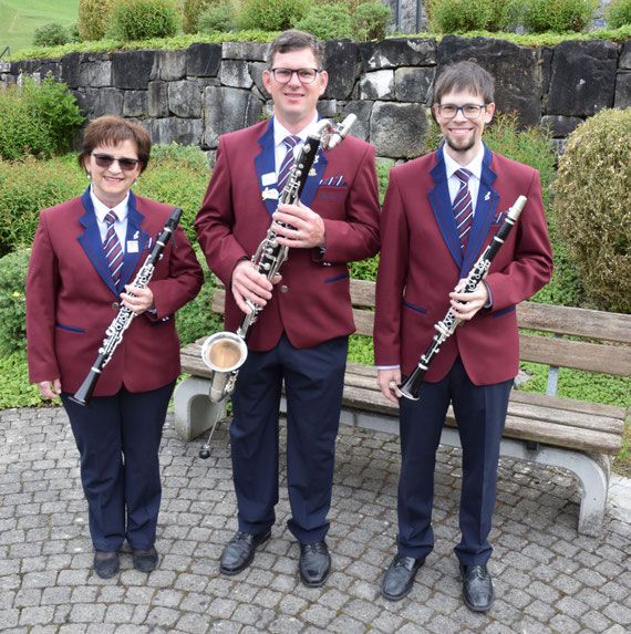 v.l.n.r. Ursula Gander, Roland Scheuber, Markus Odermatt 