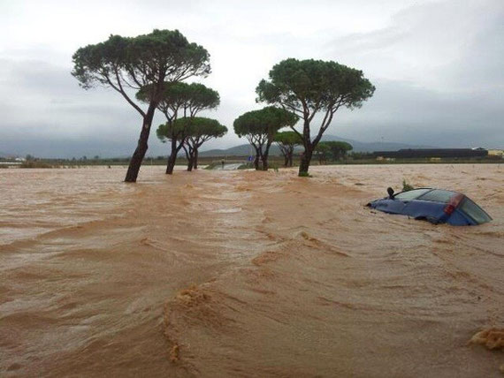 alluvione a Capalbio