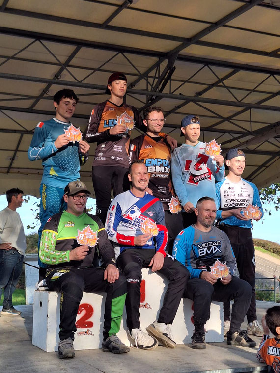 Podium 17 ans et + : Kevan 2e et Alexandre 5e