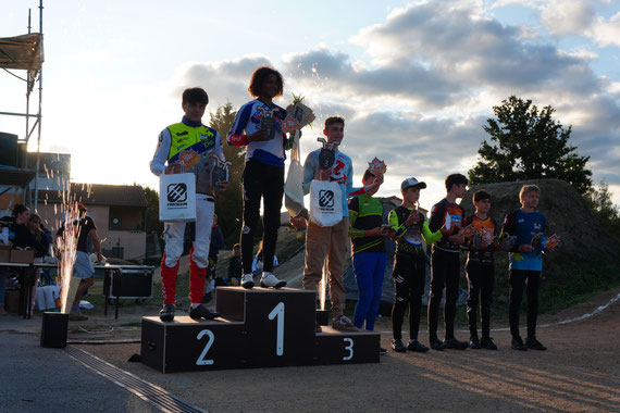 Podium U15 : Adrien 8e