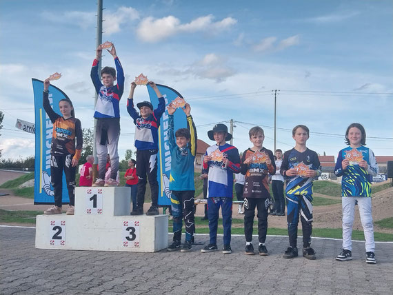 Podium U11 : Liam 4e