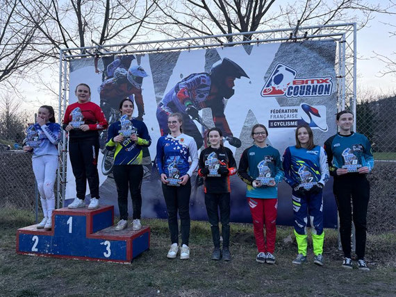U15 Filles : Camile 6e et Yaël 8e