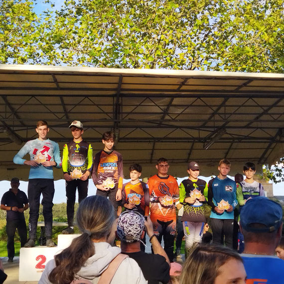 Podium U15 : Adrien 7e