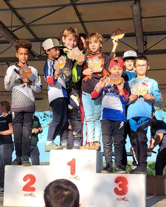 Podium U9 : Loris 8e