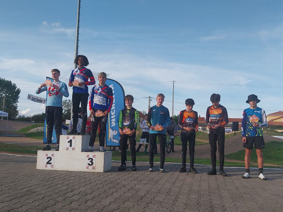 Podium U15 : Adrien 5e