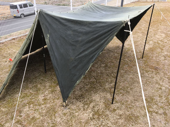 Amazon.co.jp: US Army Pup Tent (Half Shelter set