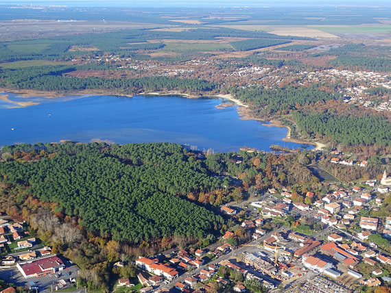 Aerial view Sanguinet