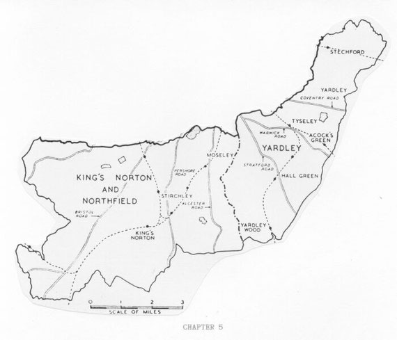 Parish boundaries 1911