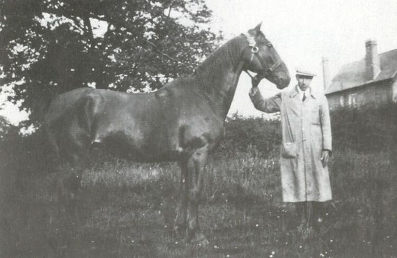 Leonard Skan and his horse Peter