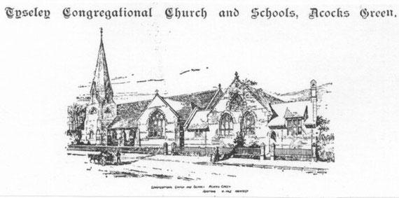 Tyseley Congregational church and schools