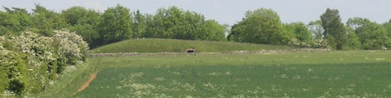 Belas Knap Longbarrow, Gloucestershire, England.