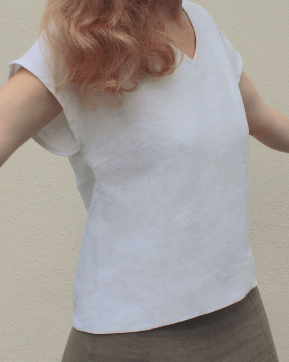 Damenshirt aus Leinen
