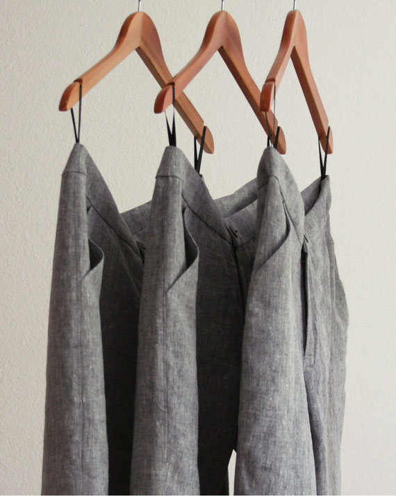 maßgeschneiderte Leinenhose