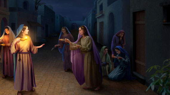 Gleichnis von den 10 Jungfrauen Bibel Jesus, Entrückung
