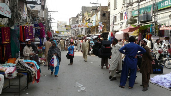 Rawalpindi, a 10km d'Islamabad. La jumelle pakistanaise de la capitale moderne