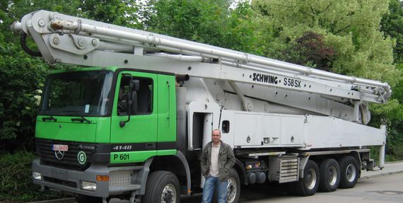 Großmastpumpe Schwing S58 SX