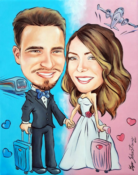 Caricaturista matrimoni