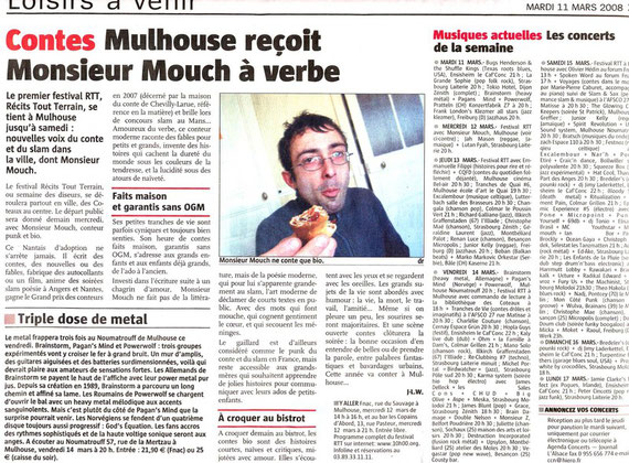 Mr Mouch aux Copains d'Abord