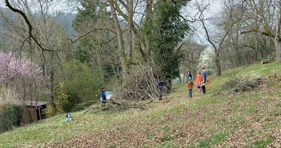 Voll im Einsatz, Bild: Silvia Calcara