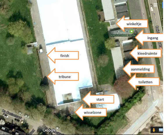 Plattegrond Openluchtbad