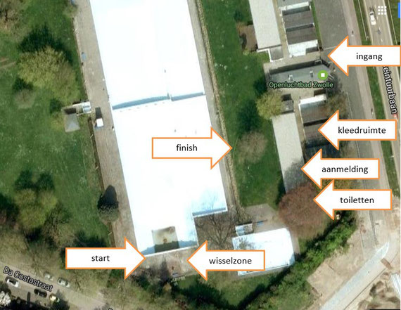 Plattegrond Openluchtbad