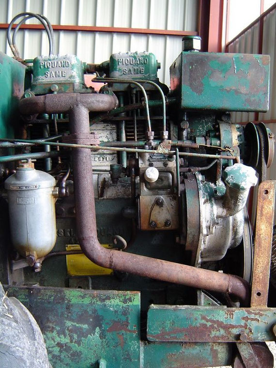 Moteur du D25 de Framaa