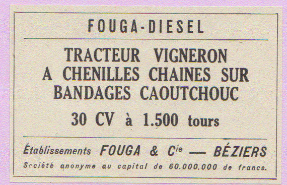 Petite pub sur une vieille revue